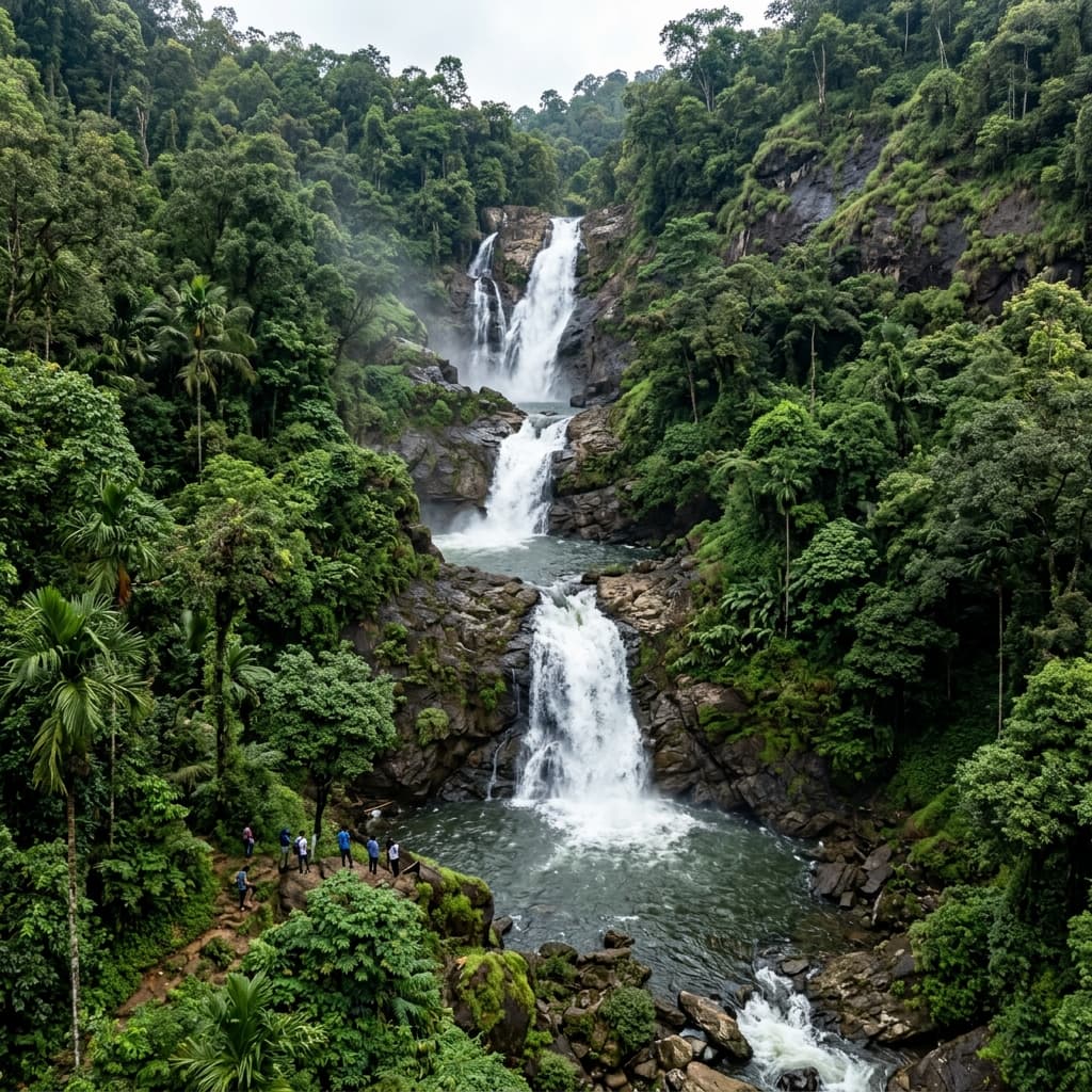 Meenmutty Falls